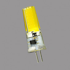 G4-220V-3W(5W)-6000K Лампа LED COB (силикон)